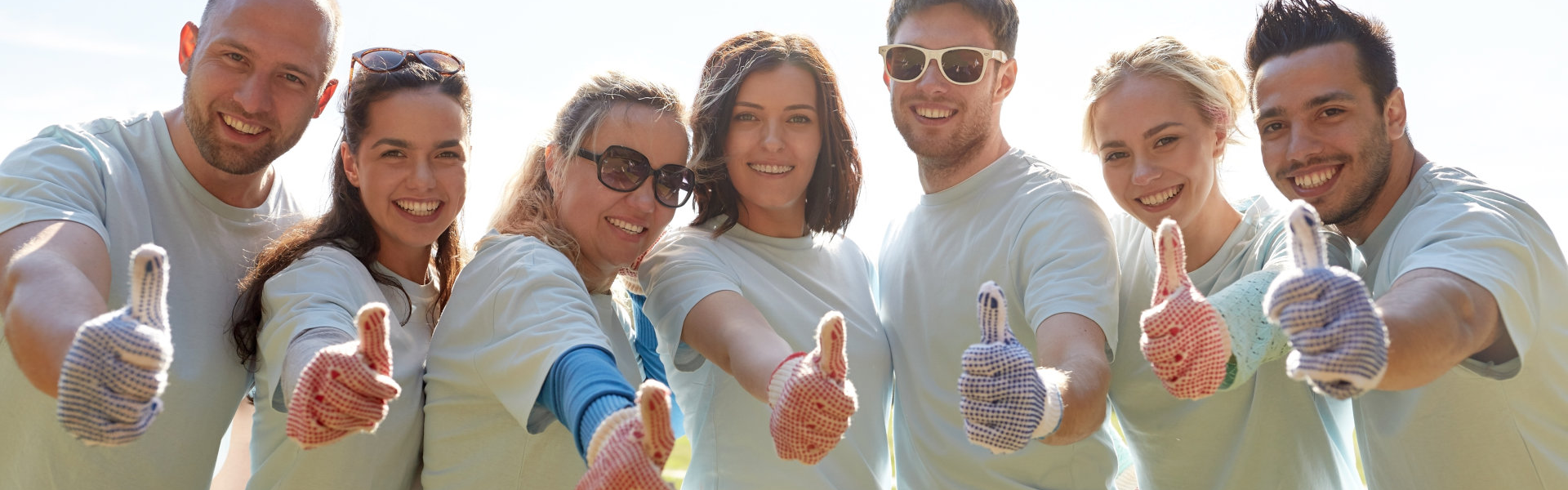 group of happly people